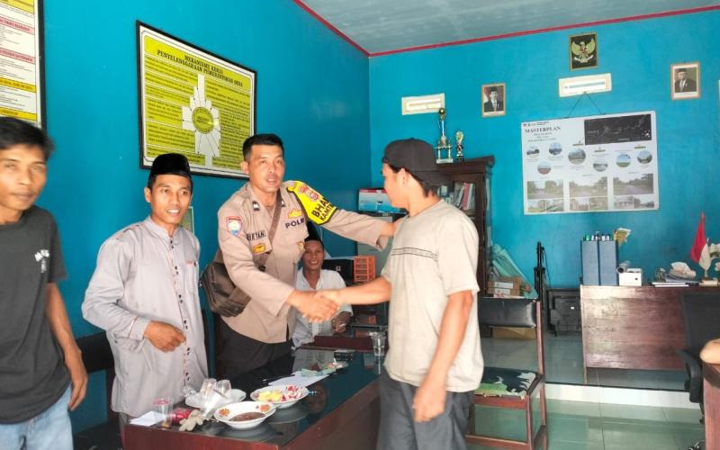 Problem Solving, Polsek Lais Mediasi Permasalahan Sapi Masuk Kebun Warga