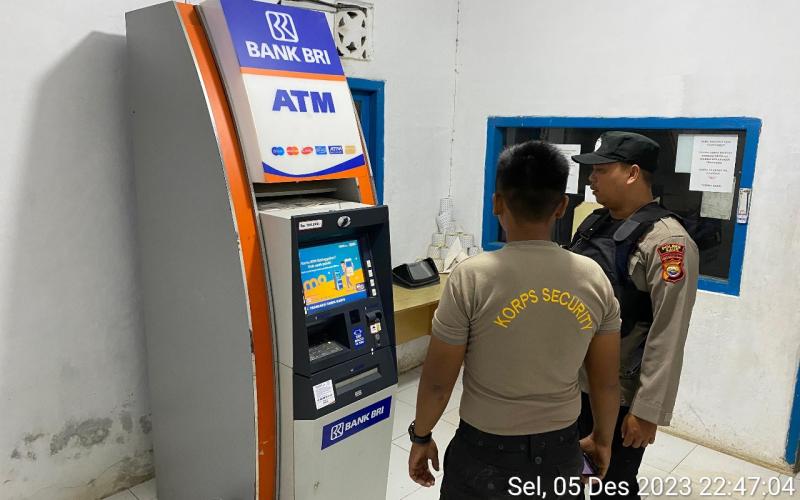 Cegah Kejahatan, Polsek Nasal Patroli Objek Vital 