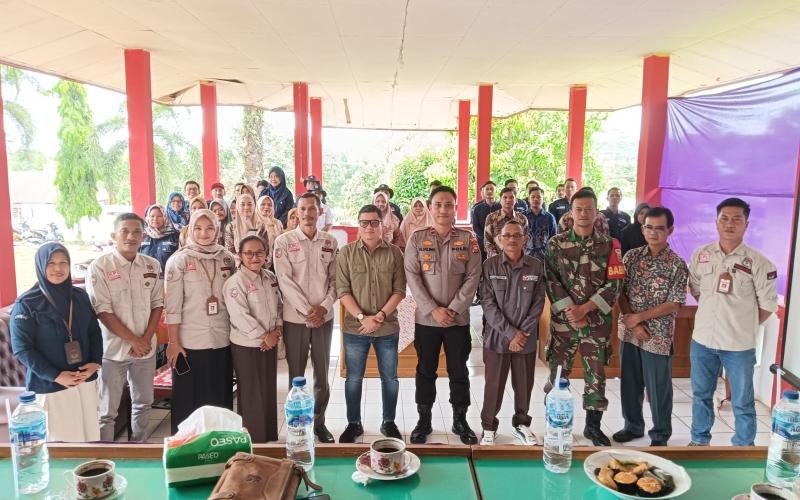 Kapolsek Giri Mulya Hadiri Rakor Pembentukan KPPS di Kecamatan Giri Mulya