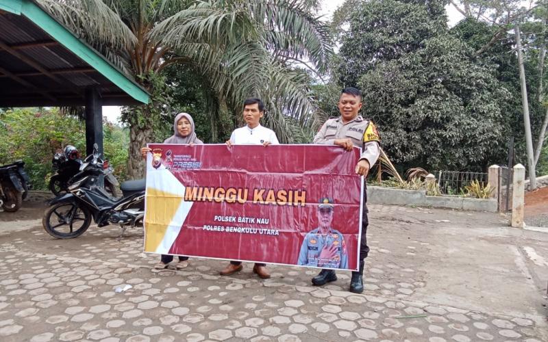Lewat Minggu Kasih Cara Babinkamtibmas Dekatkan Diri dengan Masyarakat