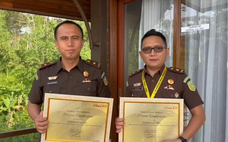 Kejari Kaur Peringkat I Penanganan Perkara Tipikor Tahun 2023