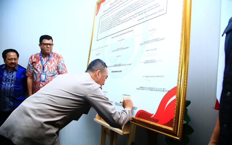Polri dan Penyedia Jasa Telekomunikasi Gelar Deklarasi Pemilu Damai