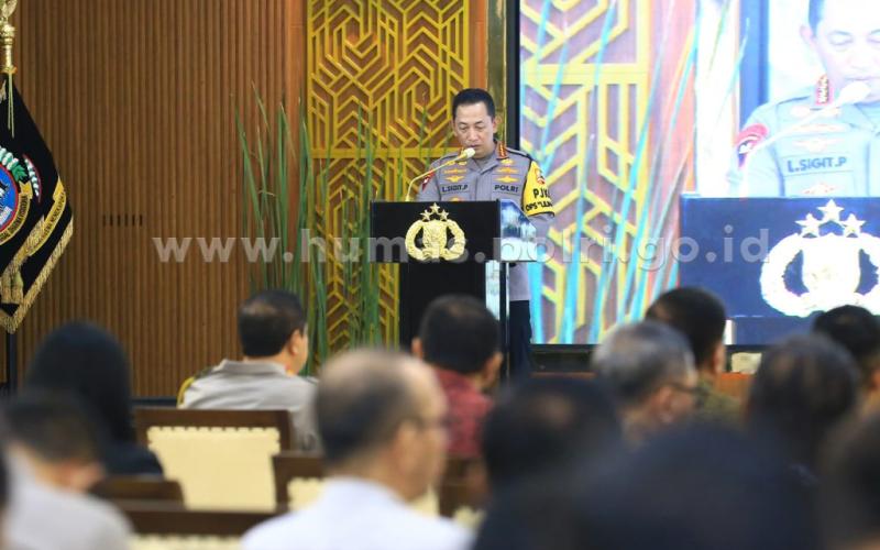 Polri Gelar Rilis Akhir Tahun, Paparkan Capaian Kinerja 2023