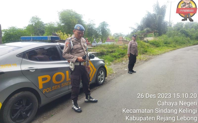 Cegah Tindak Pidana dan Tingkatkan Keamanan, Polsek Sindang Kelingi Gelar Patroli Rutin