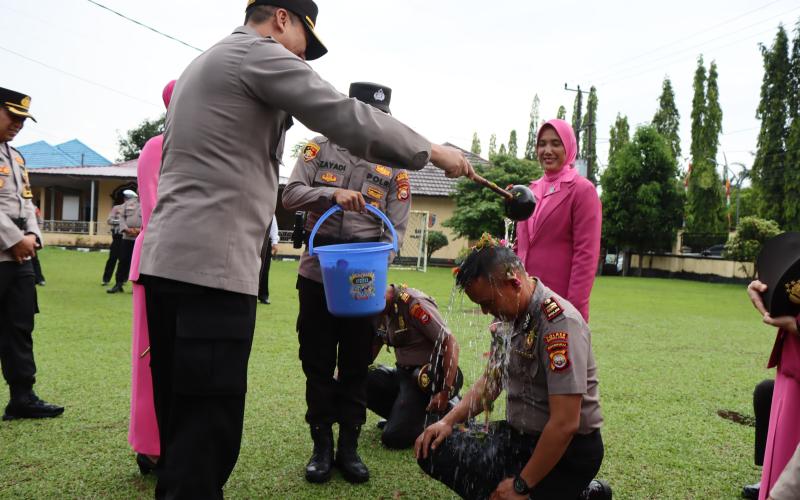 Dapat Kenaikan Pangkat, Kapolsek Batiknau Sandang Pangkat Iptu
