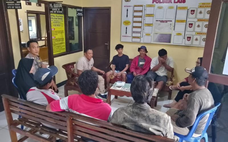 Problem Solving, Polsek Lais Mediasi Permasalahan Pencurian