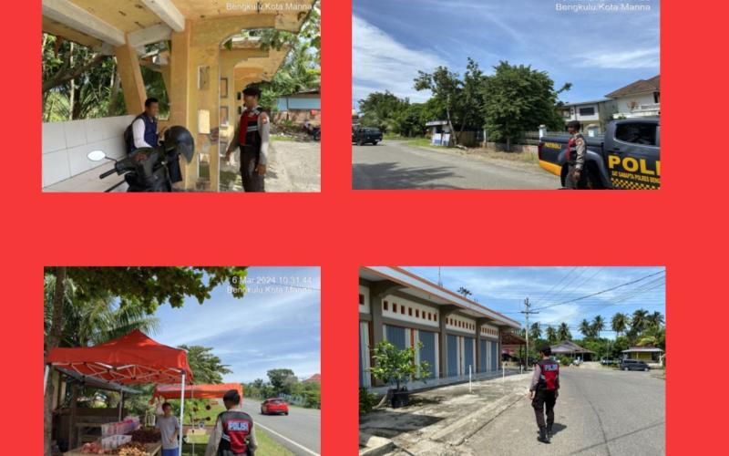 Patroli Rutin Sat Samapta Polres BS Cegah Gangguan Kamtibmas 