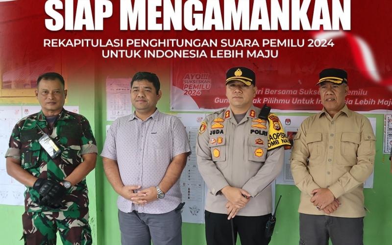 Kapolres Rejang Lebong Imbau Masyarakat Jaga Stabilitas Keamanan Selama Rekapitulasi Surat Suara Nasional