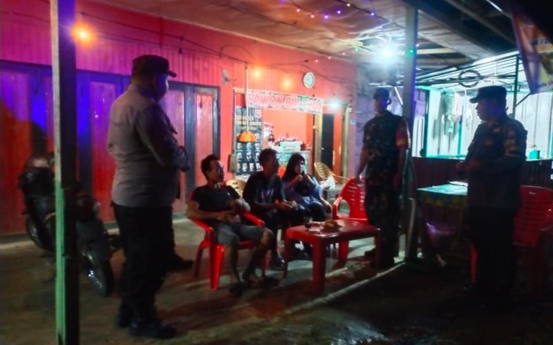Patroli Sinergitas "Blue Sky Patrol", Polsek Giri Mulya Ciptakan Situasi Kamtibmas yang Aman Kondusif 