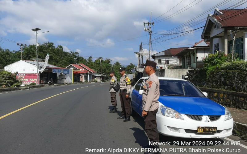 Polsek Curup Gencar Lakukan Patroli Rutin Antisipasi Tindak Pidana