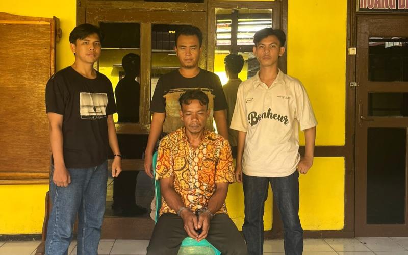Polsek Lebong Utara Tangkap Terduga Pelaku KDRT