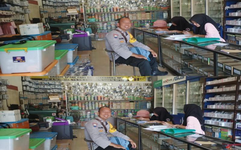 Sambangi Warga Binaan, Bhabinkamtibmas Polsek Kampung Melayu Sampaikan Pesan-Pesan Kamtibmas 