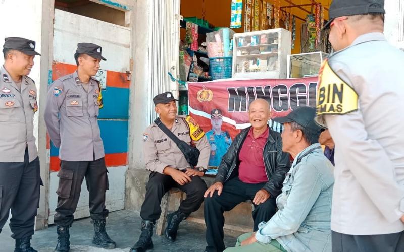 Polsek Selupu Rejang Gelar Minggu Kasih di Kelurahan Talang Ulu 