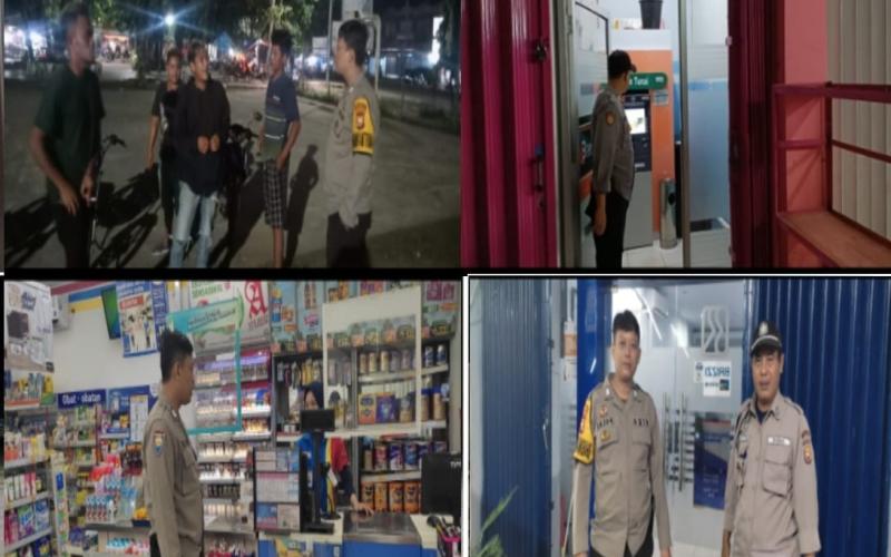 Patroli Dialogis, Personel Polsek Kampung Melayu Sampaiakan Imbauan Kamtibmas Cegah 3C 