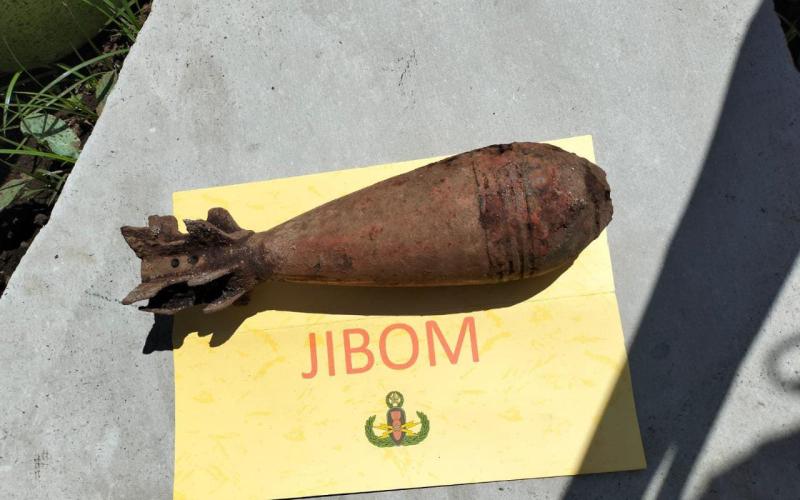 Tim Jibom Detasem Gegana Brimobda Polda Bengkulu  Musnakan Mortir Penemuan Warga  