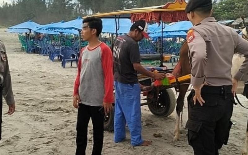 Patroli, Personel Sat Samapta Imbau Juru Parkir dan Pengunjung Jaga Kamtibmas 