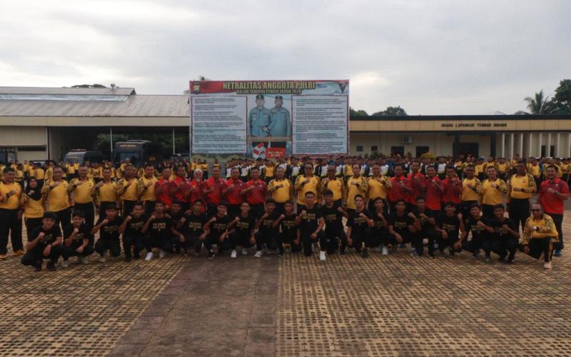 Wakapolda Bengkulu Melepas Tim Tribrata Rafflesia FC Menuju Putaran Nasional Liga 3