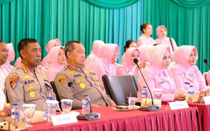 Kapolda Bengkulu dan Ketua YKB Daerah Bengkulu Hadiri Presmian Gedung Kemala Secara Daring 