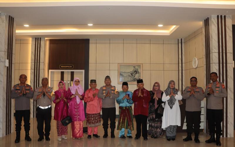 Jalin Koordinasi, Wakapolda Bengkulu Terima Audiensi dari Lembaga Adat Melayu (LAM) Provinsi Bengkulu