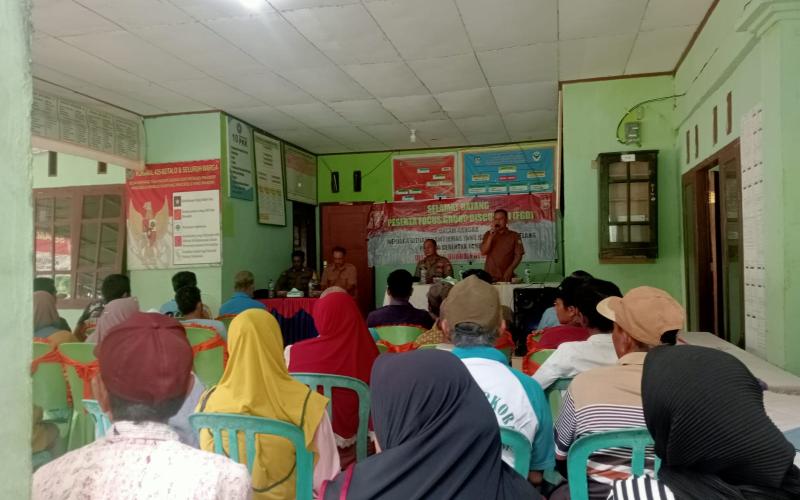 Polsek Talo Hadiri Kegiatan FGD di Desa Pagar Gasing