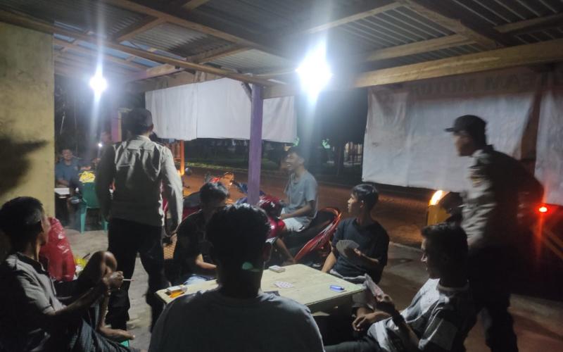 Patroli di Pemukiman Penduduk, Personel Polsek Maje Cegah dan Antisipasi 3C 