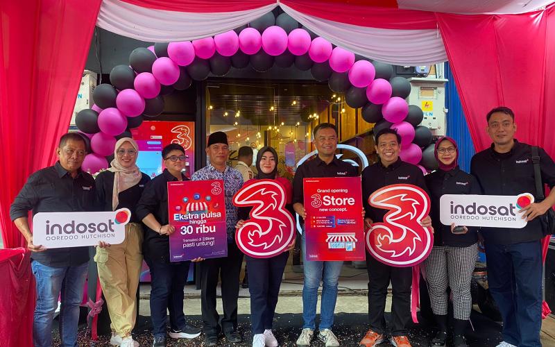 Hadirkan Konsep Gaya Hidup Digital Gen Z, Indosat Resmikan 3Store Baru di Kota Bengkulu