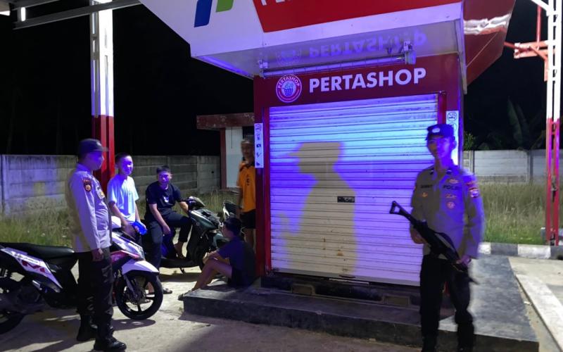 Antisipasi Kamtibmas di Objek Vital, Polsek Maje Laksanakan Patroli 