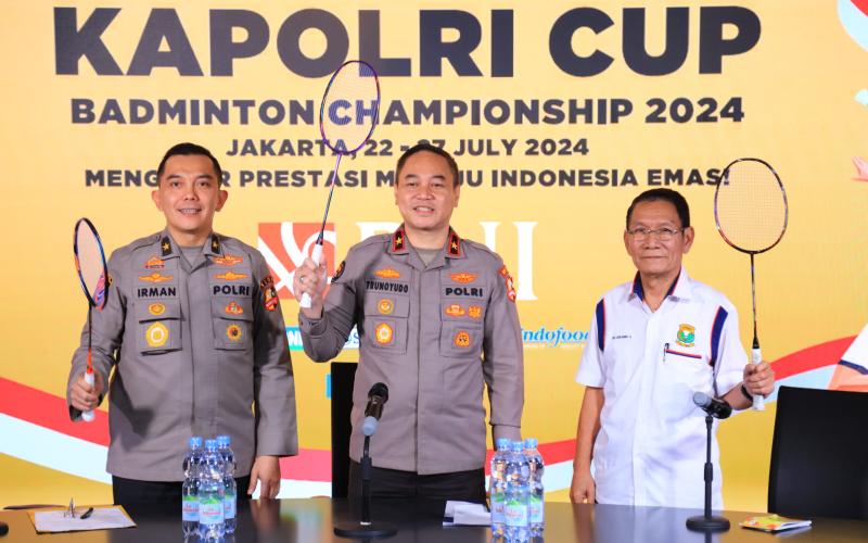 Polri Gelar Kejuaraan Badminton Kapolri Cup 2024, Upaya Asah Bibit Muda