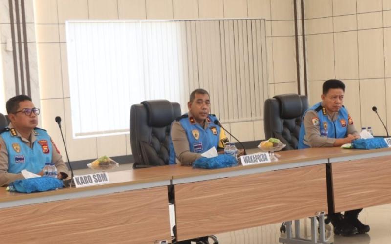 Wakapolda Bengkulu Pimpin Sidang Kelulusan Calon Taruna Akpol Tingkat Panda tahun 2024