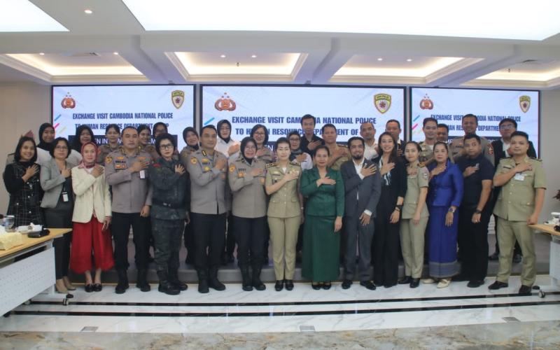 Studi Banding ke Indonesia, Kepolisian Kamboja Ingin Belajar tentang Pemberdayaan Polwan dan Pengarusutamaan Gender dari Polri