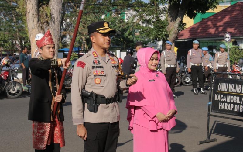 Polres Rejang Lebong Gelar Pisah Sambut Kapolres Baru