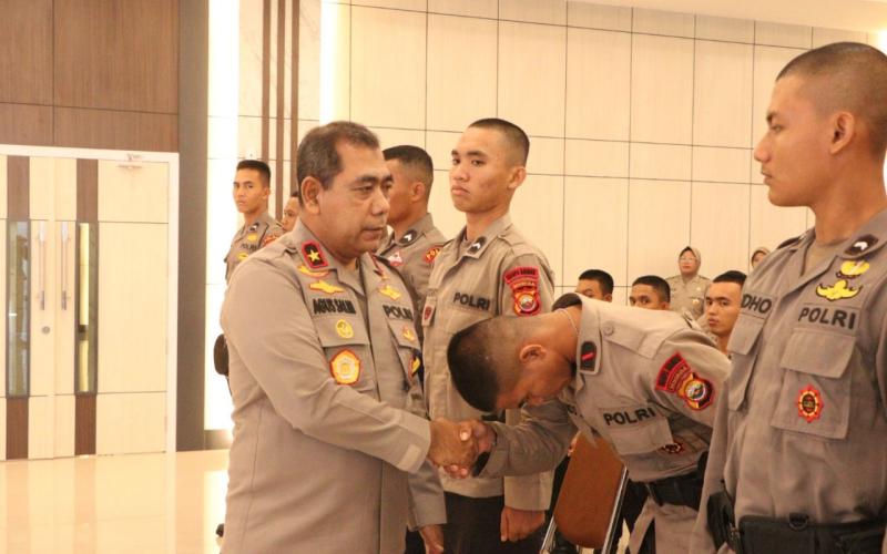 Orientasi Pratugas, Wakapolda Bengkulu Berikan Pembekalan Bintara/Tamtama Remaja