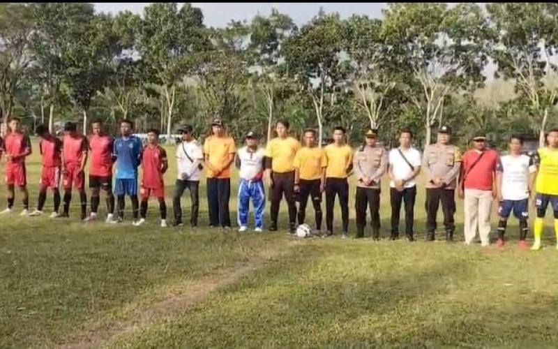 Polsek Padang Jaya Sukses Amankan Final Sepak Bola Dalam Rangka HUT RI Ke-79 Tahun 2024 