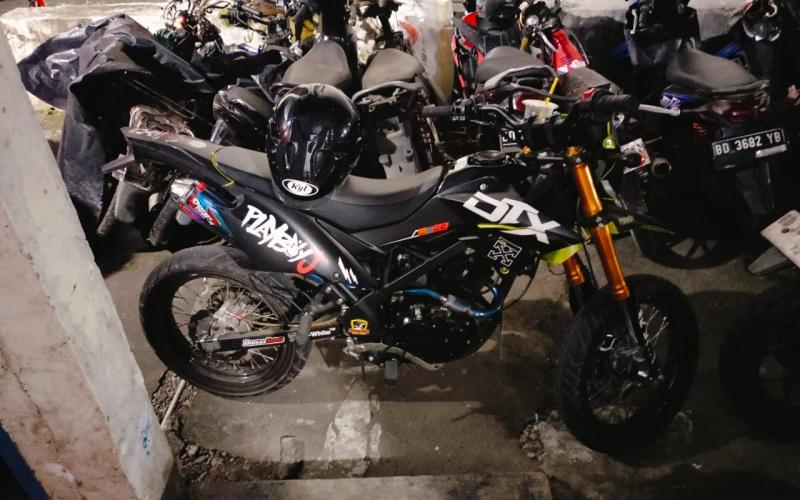 Patroli, 4 Kendaraan Knalpot Tidak Sesuai Standar Spesifikasi Teknis Diamankan Satlantas Polres Rejang Lebong