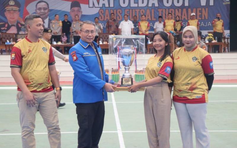 Kapolda Bengkulu Secara Resmi Buka Kapolda Cup VI SANS Turnamen Futsal