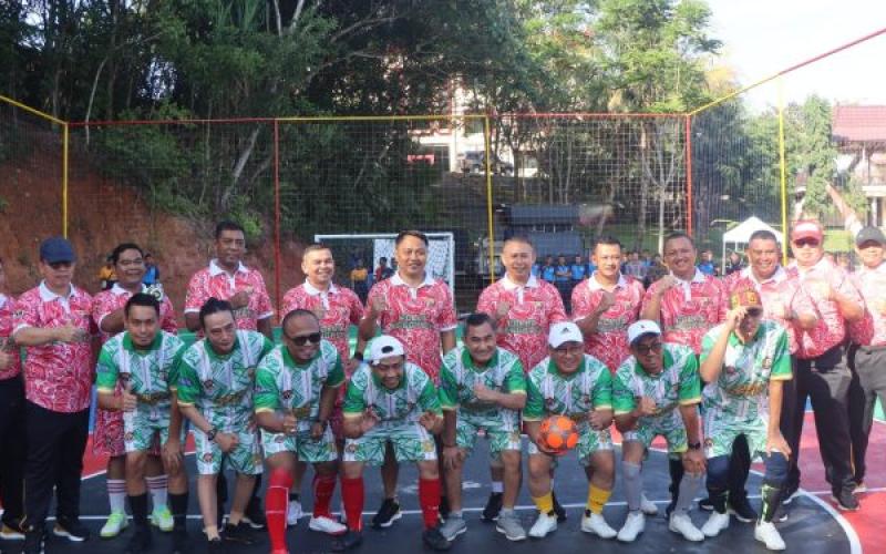Cooling Sistem Hadapi Pilkada 2024, Polda Bengkulu Bersama Insan Pers Coffee Morning dan Olahraga Bersama 