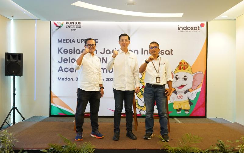 Indosat Pastikan Kesiapan Infrastruktur Jaringan dan Layanan untuk Sukseskan PON XXI Aceh-Sumut 2024