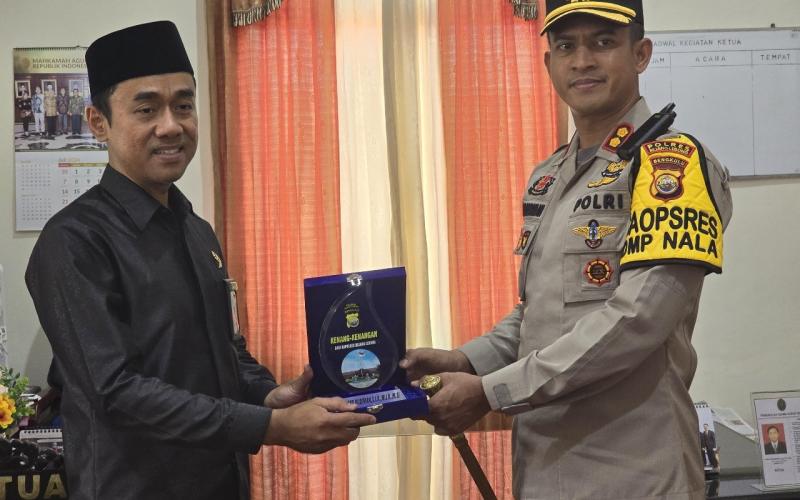 Jelang Pilkada 2024, Kapolres Rejang Lebong Kunjungi Pengadilan Agama Curup Kelas I B 