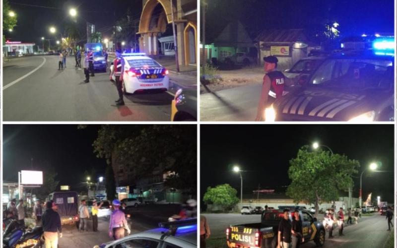 Pastikan Keamanan Kondusif, Polresta Bengkulu Laksanakan Patroli Sambangi Tempat Keramaian dan Rawan Kejahatan