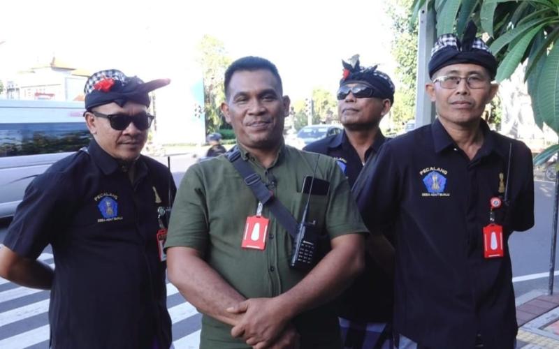 Pecalang Apresiasi Pengamanan Polri Atas Suksesnya KTT IAF di Bali