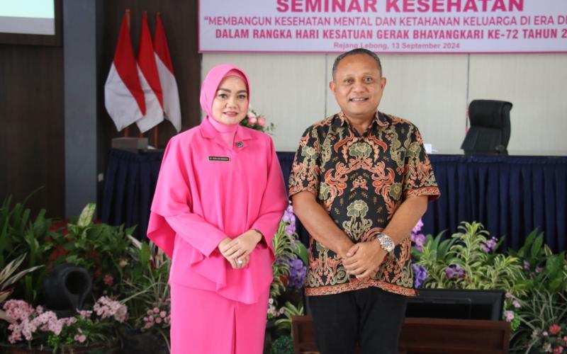 Bhayangkari Cabang Rejang Lebong Gelar Seminar Kesehatan 