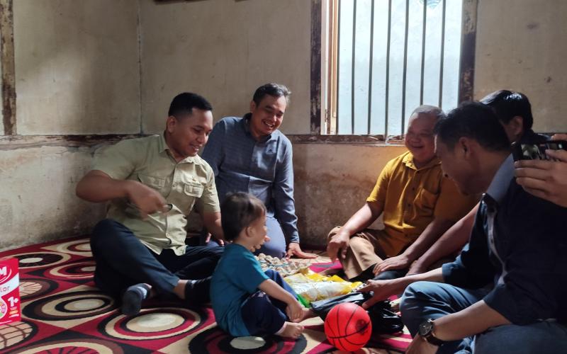 Peduli Anak Stunting, Satreskrim Polres Kepahiang Menjadi Orang Tua Asuh Guna Menurunkan Angka Stunting