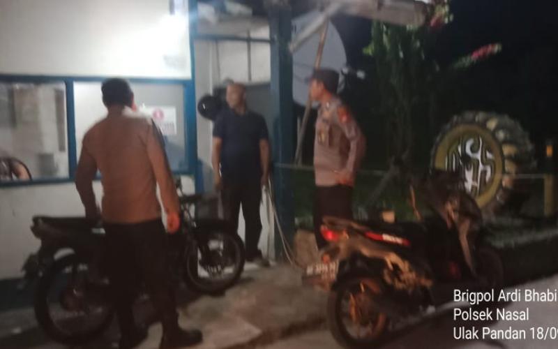 Antisipasi Aksi Tindak Pidana 3C, Polsek Nasal Patroli Tempat Rawan 