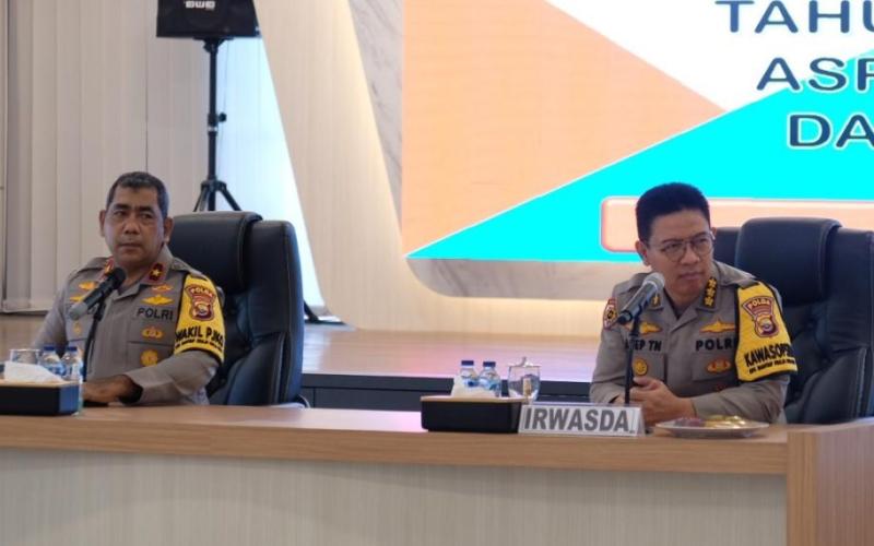 Pembukaan Taklimat Awal Wasrik Tahap II, Kapolda Bengkulu Minta Itwasda Jadi Mitra Kerja Pemecahan Masalah