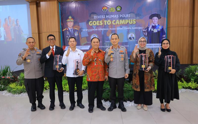 Divisi Humas Polri Goes To Campus Universitas Pancasila: Mahasiswa Sasaran Empuk Bandar Narkoba