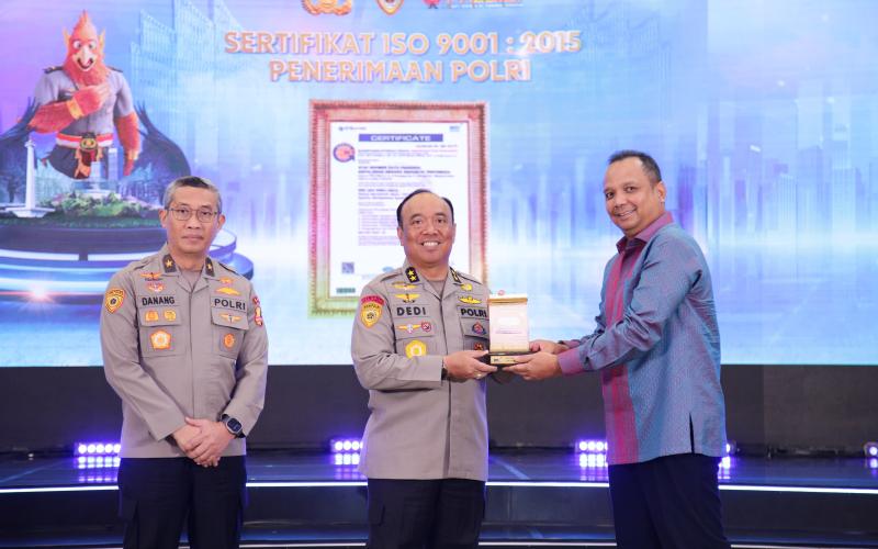 Raih ISO 9001:2015, SSDM Polri Terus Tingkatkan Kualitas Rekrutmen Anggota