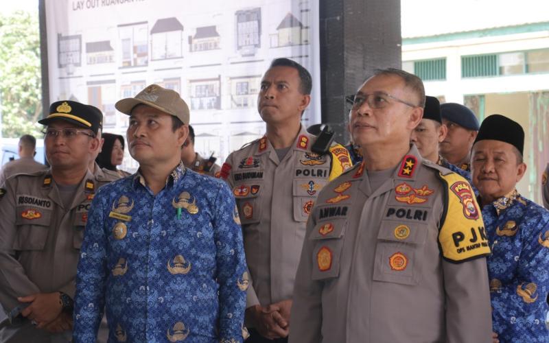 Kapolda Bengkulu Tinjau Hibah Tanah dan Bangunan RS Bhayangkara TK.IV di Wilayah Hukum Polres Rejang Lebong