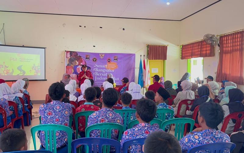 BNPT dan FKPT Bengkulu Gelar Kegiatan Pencegahan Radikalisme dan Terorisme di SMPN 7 Seluma