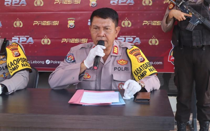 Polres Rejang Lebong, Release Hasil Operasi Zebra Nala 2024 