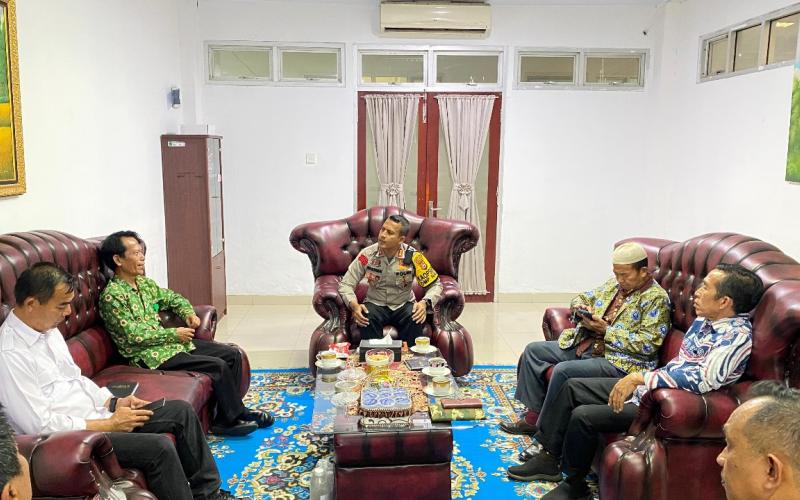 Kapolres Rejang Lebong Rapat Koordinasi dengan Rektor UPP Curup Terkait Ketahanan Pangan